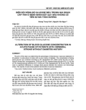 Báo cáo y khoa: Biến đổi nồng độ glucose máu trong giai đoạn cấp tính ở bệnh nhân đột quỵ não không có tiền sử đái tháo đường