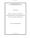 Luận văn Thạc sĩ Kinh tế: Đánh giá tác động của tham nhũng vào luồng vốn đầu tư trực tiếp nước ngoài chảy vào các quốc gia Đông Nam Á