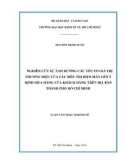 Luận văn Thạc sĩ Kinh tế: Nghiên cứu sự ảnh hưởng của các yếu tố giá trị thương hiệu của các siêu thị điện máy đến ý định mua hàng của khách hàng trên địa bàn thành phố Hồ Chí Minh