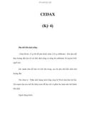 CEDAX (Kỳ 4)