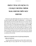 PHÂN T ÍCH, XÂY DỰNG VÀ CÀI ĐẶT CHƯƠNG TRÌNH MAIL SERVER TRÊN MÁY SERVER_1