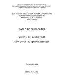 Quy hoạch Tổng thể và Nghiên cứu khả thi về GTVT Đô thị TP.HCM (HOUTRANS) - Báo cáo cuối cùng - Quyển 5: Báo cáo kỹ thuật - Số 9: Đề án thử nghiệm chính sách