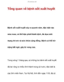 Tổng quan về bệnh sốt xuất huyết