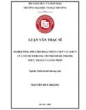 Luận văn Thạc sĩ Kinh doanh thương mại: Marketing mix cho hoạt động cho vay khách hàng cá nhân của Techcombank chi nhánh Hà Thành: Thực trạng và giải pháp