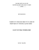 Luận văn Thạc sĩ Khoa học: Nghiên cứu tính chất điện tử của một số perovskite từ tính pha tạp đất hiếm