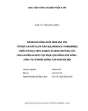 Đề tài: Đánh giá năng suất sinh sản của tổ hợp lai giữa lợn nái F1(Landrace×Yorkshire) phối với đực Pidu, Duroc và sinh trưởng của con lai đến 60 ngày tại trại lợn giống Sơn Đồng - Công ty Cổ phần giống vật nuôi Hà Nội