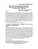 Đánh giá tình trạng peroxy hóa lipid ở bệnh nhân ung thư đại tràng trước và sau phẫu thuật triệt căn