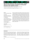 Báo cáo khoa học: How disorder inﬂuences order and vice versa – mutual effects in fusion proteins containing an intrinsically disordered and a globular protein