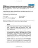 Báo cáo y học: Insights into the regulation of intrinsically disordered proteins in the human proteome by analyzing sequence and gene expression data