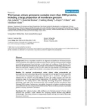 Báo cáo y học: The human urinary proteome contains more than 1500 proteins, including a large proportion of membrane proteins