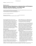 Báo cáo y học: The International Symposium on Intensive Care and Emergency Medicine continues to grow every year, with in excess of 4000 attendees. With six parallel sessions for four frenetic days, it covers all