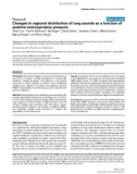 Báo cáo y học: Changes in regional distribution of lung sounds as a function of positive end-expiratory pressure