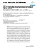 Báo cáo y học: Two specific drugs, BMS-345541 and purvalanol A induce apoptosis of HTLV-1 infected cells through inhibition of the NF-kappaB and cell cycle pathways