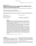 Báo cáo y học: Differential expression of the angiogenic Tie receptor family in arthritic and normal synovial tissue