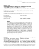 Báo cáo y học: Differential binding of chemokines to macrophages and neutrophils in the human inflamed synovium