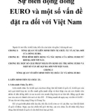 Luận văn: Sự biến động đồng EURO và một số vấn đề đặt ra đối với Việt Nam