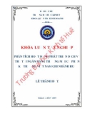 Khóa luận tốt nghiệp Quản trị kinh doanh: Phân tích hoạt động phát triển dịch vụ thẻ tại Ngân hàng thương mại cổ phần Kỹ Thương Việt Nam chi nhánh Huế