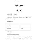 ANEXATE (Kỳ 1)