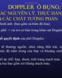 DOPPLER Ổ BỤNG