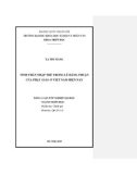 Khóa luận tốt nghiệp đại học ngành Triết học: Tinh thần nhập thế trong lễ Hằng Thuận của Phật giáo ở Việt Nam hiện nay