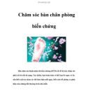 Chăm sóc bàn chân phòng biến chứng