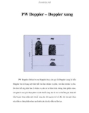 PW Doppler – Doppler xung