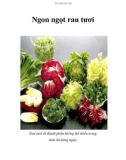 Ngon ngọt rau tươi