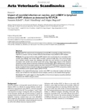 Báo cáo khoa học: Impact of coccidial infection on vaccine- and vvIBDV in lymphoid tissues of SPF chickens as detected by RT-PCR