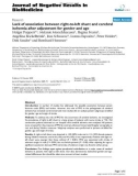 Báo cáo khoa hoc: Lack of association between right-to-left shunt and cerebral ischemia after adjustment for gender and age