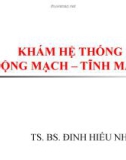 Khám hệ thống mạch máu