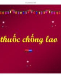 Bài giảng Đại cương hóa dược - Thuốc chống lao