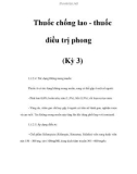 Thuốc chống lao - thuốc điều trị phong (Kỳ 3)