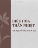 Bài giảng Điều hòa thân nhiệt - ThS. Nguyễn Thị Hoài Châu