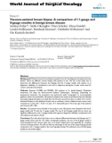 Báo cáo khoa học: Vacuum-assisted breast biopsy: A comparison of 11-gauge and 8-gauge needles in benign breast disease