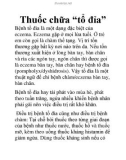 Thuốc chữa 'tổ đỉa'