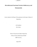 Master's thesis of Engineering: Microfabricated functional terahertz reflectarrays and metamaterials