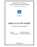 Khóa luận tốt nghiệp Quản trị doanh nghiệp: Nâng cao năng lực cạnh tranh của công ty TNHH khai thác container Việt Nam