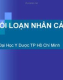 Bài giảng Rối loạn nhân cách