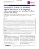 Báo cáo y học: Overexpression of sICAM-1 in the Alveolar Epithelial 