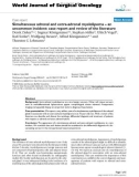 Báo cáo khoa học: Simultaneous adrenal and extra-adrenal myelolipoma – an uncommon incident: case report and review of the literature