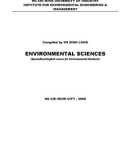 Báo cáo khoa học: ENVIRONMENTAL SCIENCES