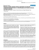 Báo cáo y học: Reactive oxygen species induce expression of vascular endothelial growth factor in chondrocytes and human articular cartilage explants