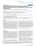 Báo cáo y học: Rheumatoid peripheral blood phagocytes are primed for activation but have impaired Fc-mediated generation of reactive oxygen specie