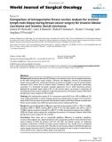 Báo cáo khoa học: Comparison of intraoperative frozen section analysis for sentinel lymph node biopsy during breast cancer surgery for invasive lobular carcinoma and invasive ductal carcinoma