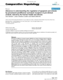 Báo cáo y học: Advances in understanding the regulation of apoptosis and mitosis by peroxisome-proliferator activated receptors in pre-clinical models: relevance for human health and disease