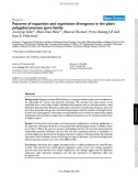 Báo cáo y học: Patterns of expansion and expression divergence in the plant polygalacturonase gene family