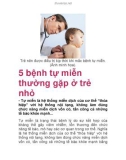 5 bệnh tự miễn thường gặp ở trẻ nhỏ