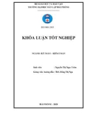 Khóa luận tốt nghiệp Kế toán – Kiểm toán: Hoàn thiện công tác kế toán doanh thu, chi phí và xác định kết quả kinh doanh tại Công ty CP vận tải & xây dựng Home