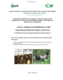 Báo cáo khoa học nông nghiệp SMALL-MEDIUM ENTERPRISES IN THE LIVESTOCK FEED SECTOR IN VIETNAM ( VOLUME II)