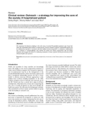 Báo cáo khoa học: Clinical review: Outreach — a strategy for improving the care of the acutely ill hospitalized patient